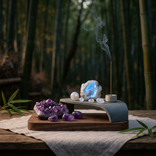 Bamboo Forest Crystal Healing